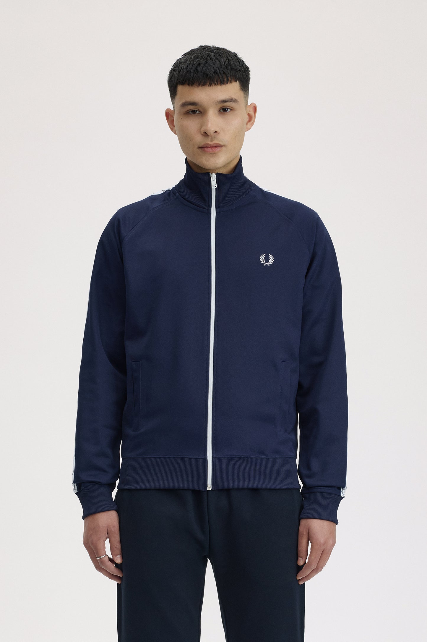 Taped track Jacket navy