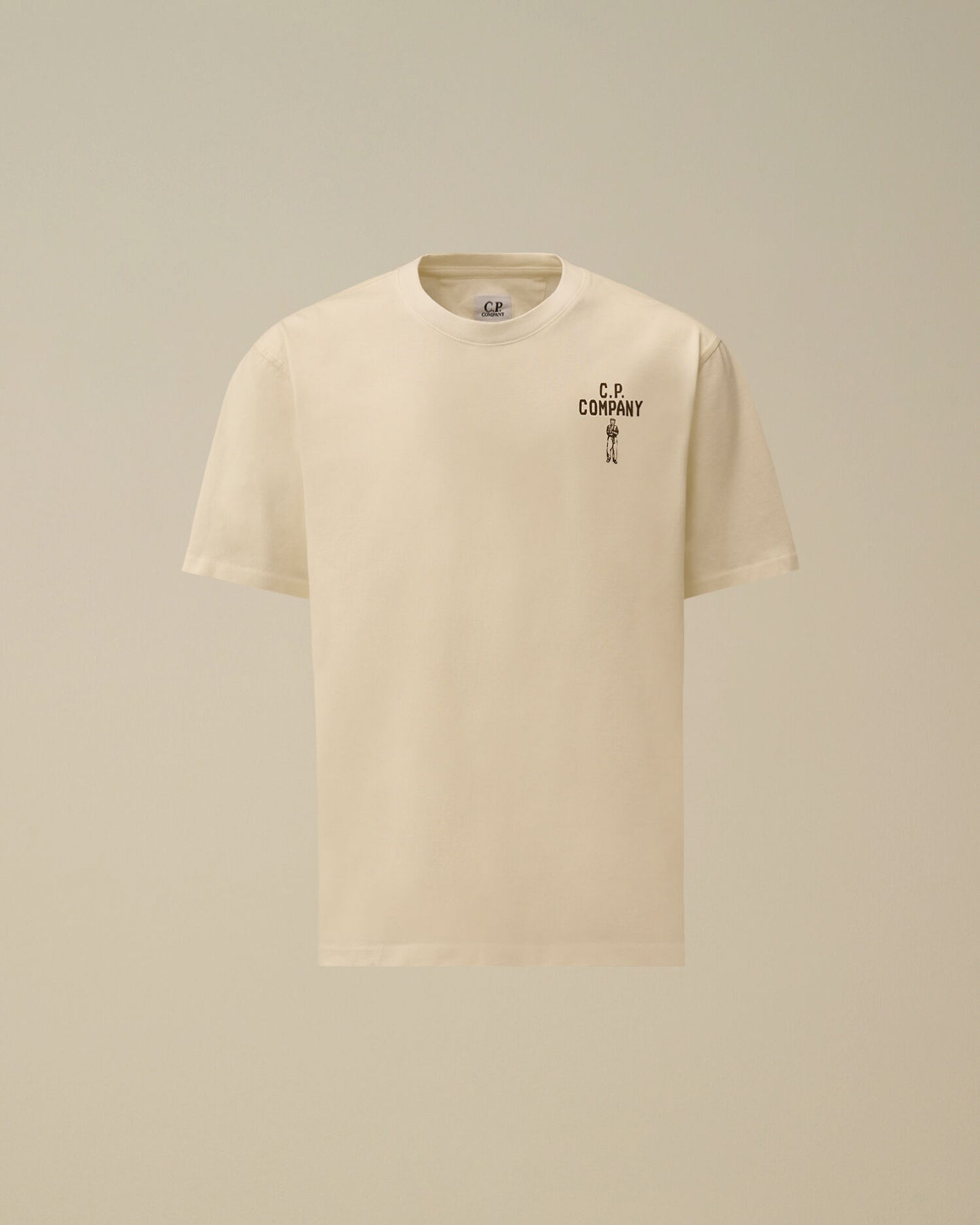 T-shirt short sleeve jersey bianca