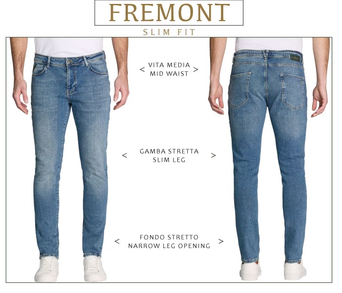 Jeans Fremont slim SAMDPZ27