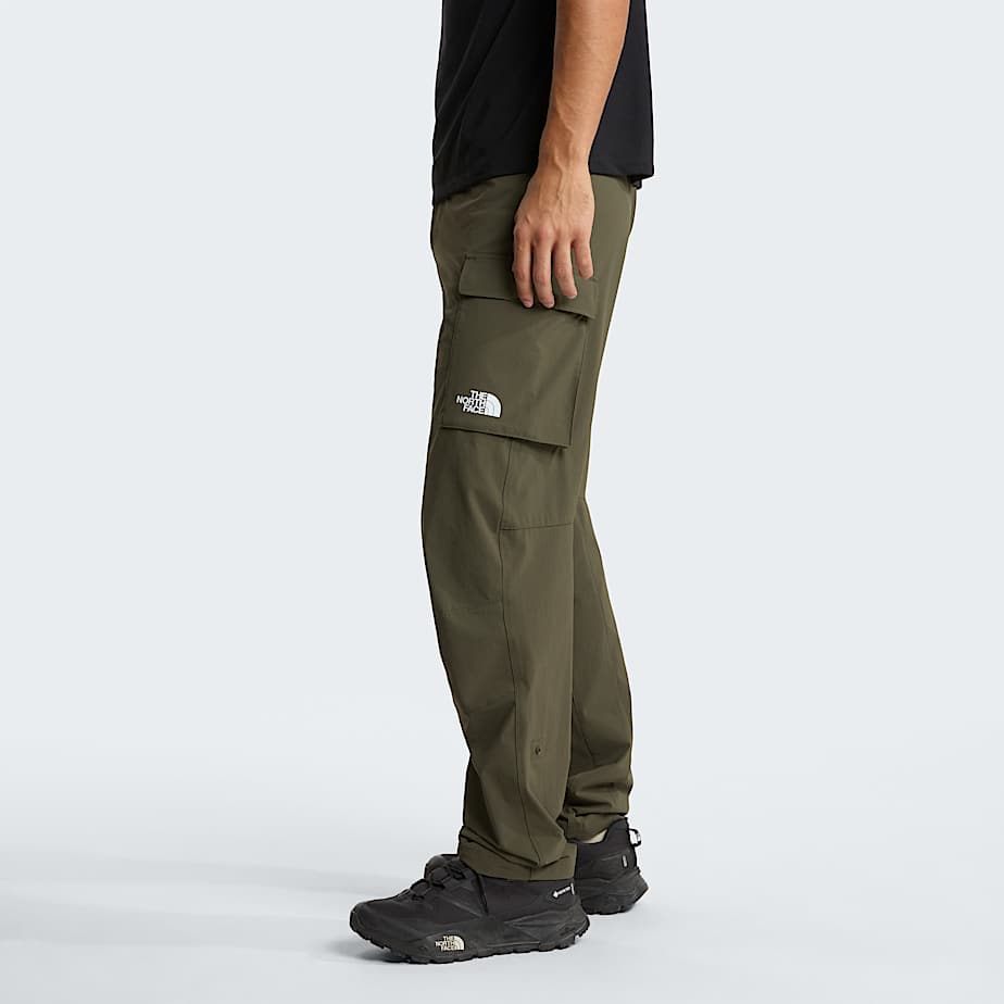 Pantalone cargo exploration verde militare
