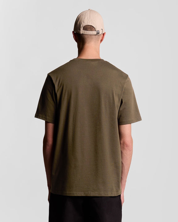 Plain t-shirt olive