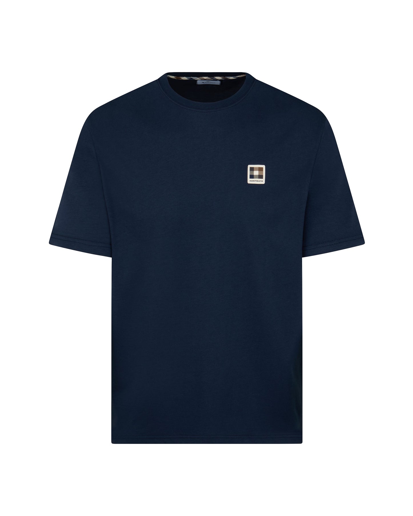 Badge t-shirt blu navy