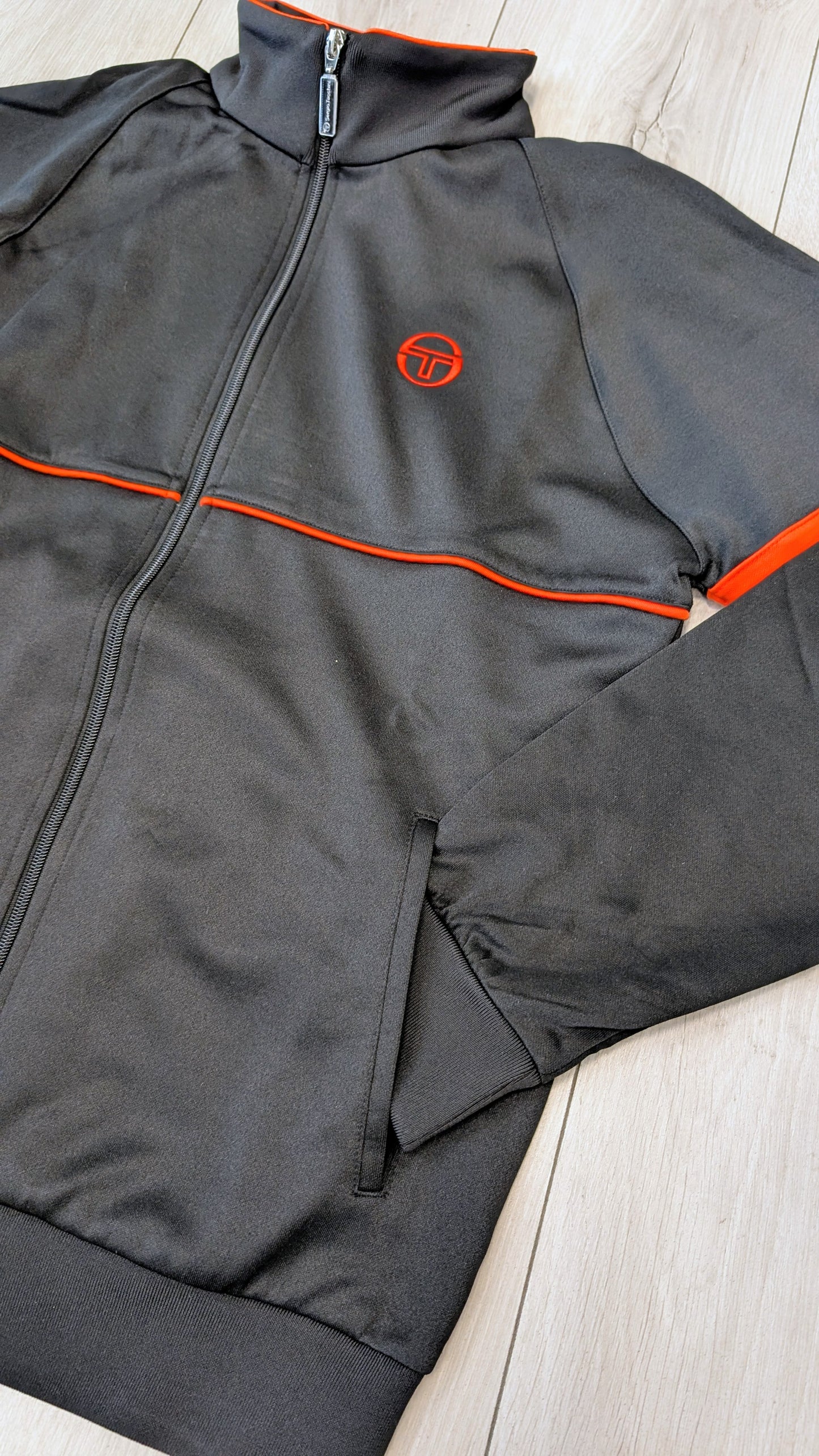 Felpa track top Orion black/red