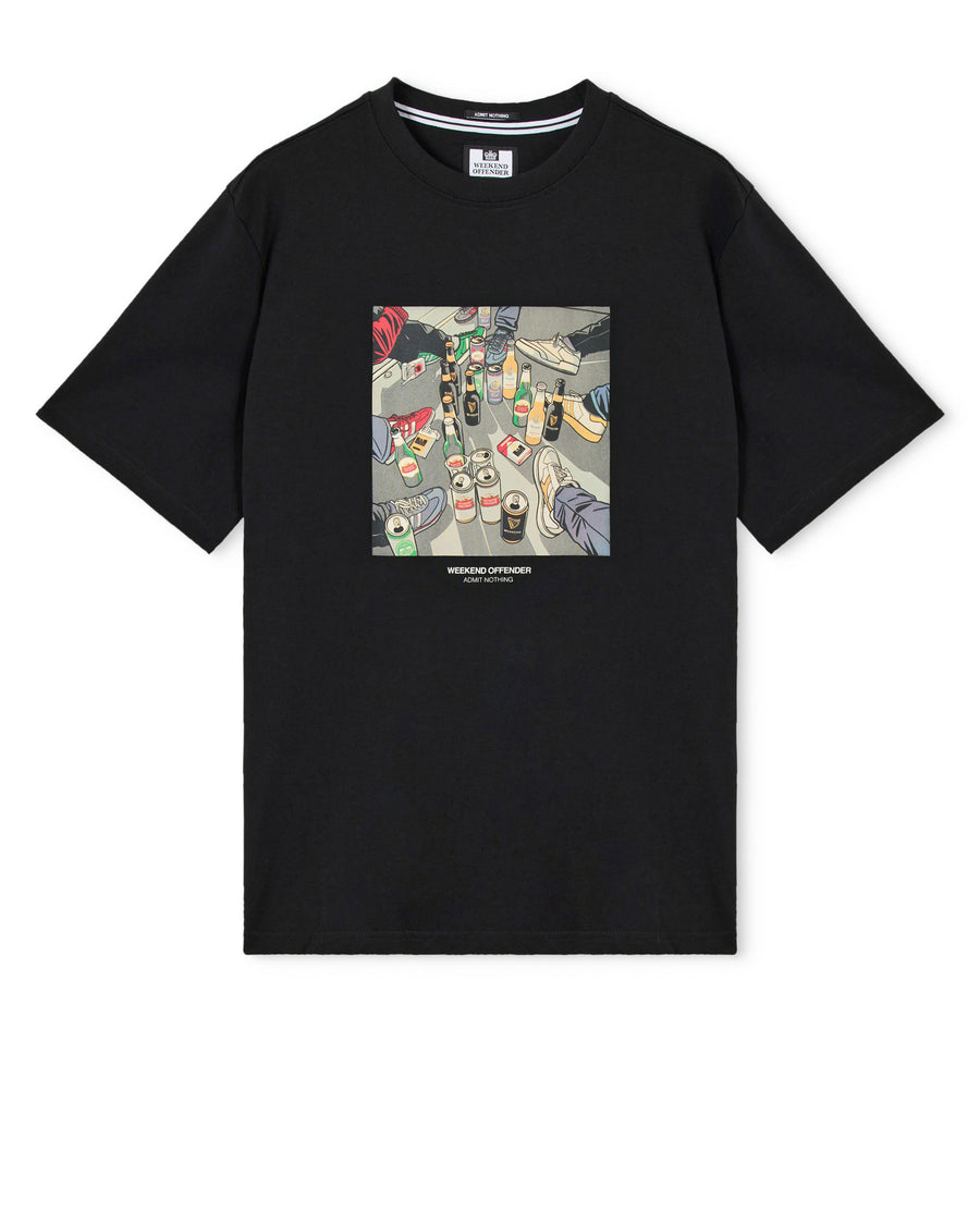 T-shirt Imbibo nera