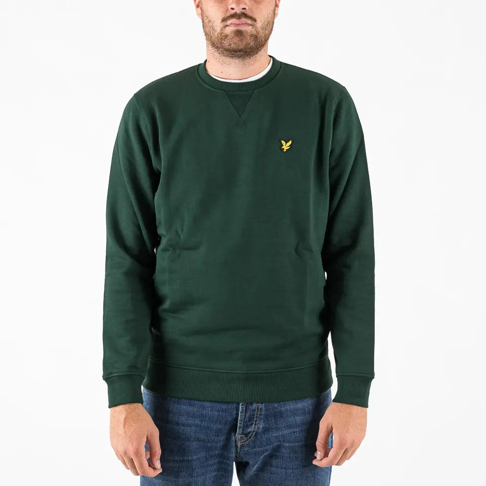 Felpa Crew Neck Sweatshirt dark green