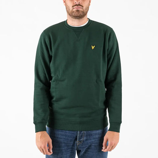 Felpa Crew Neck Sweatshirt dark green