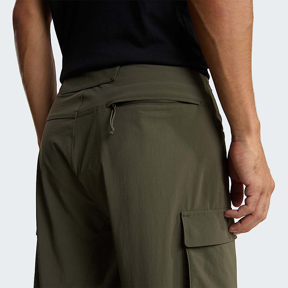 Pantalone cargo exploration verde militare