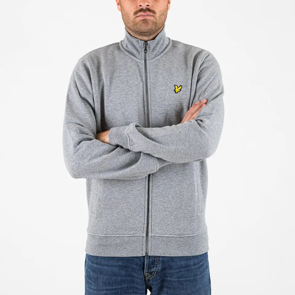 Felpa track top grigia