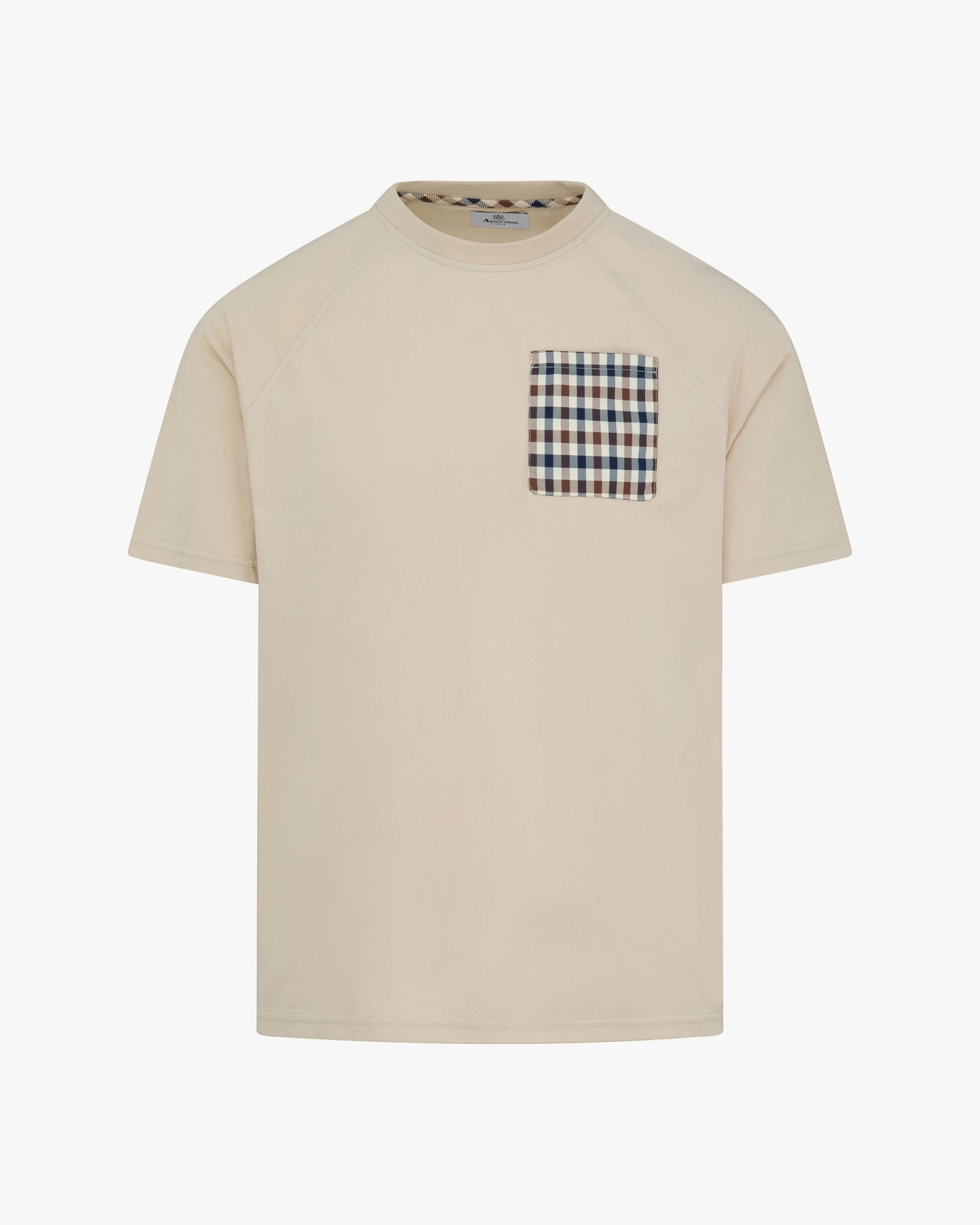 Lamina pocket t-shirt beige