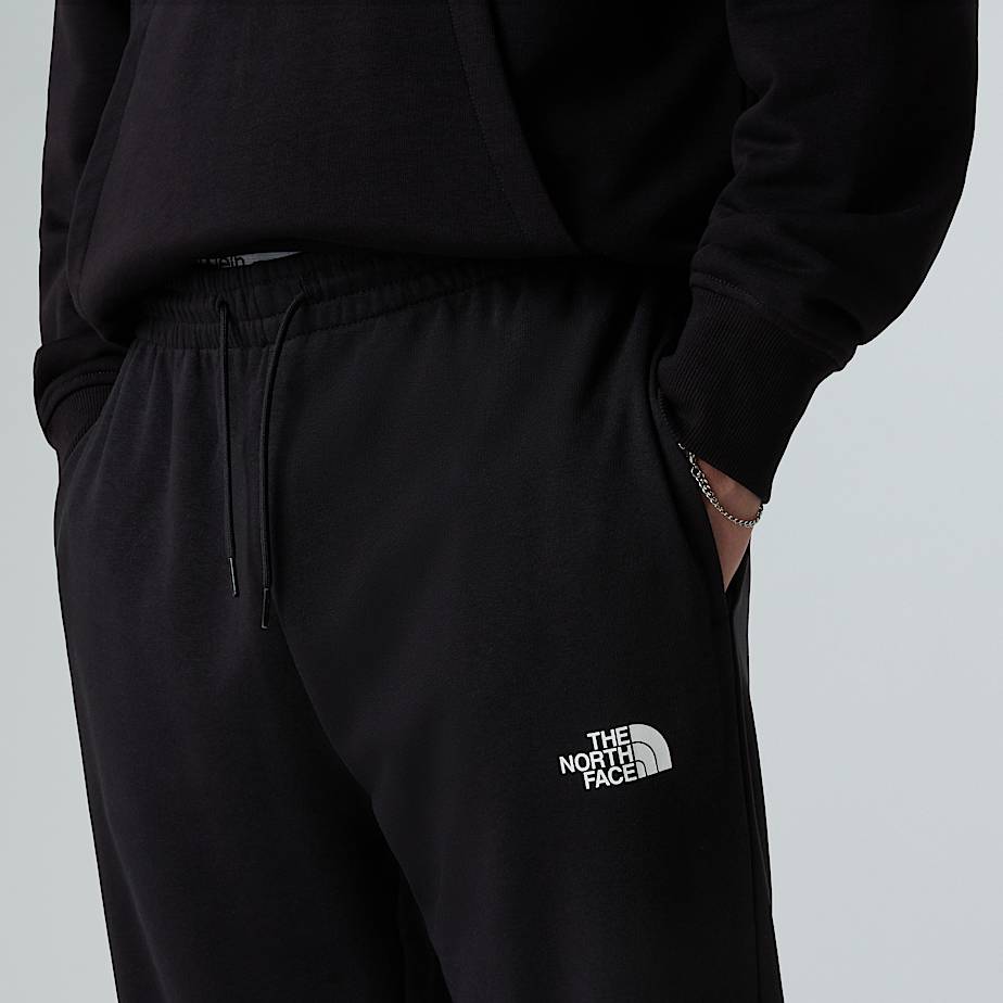 Pantalone tuta simple dome nero