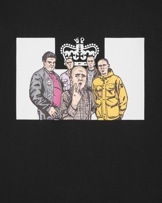 T-shirt T.I.E. nera