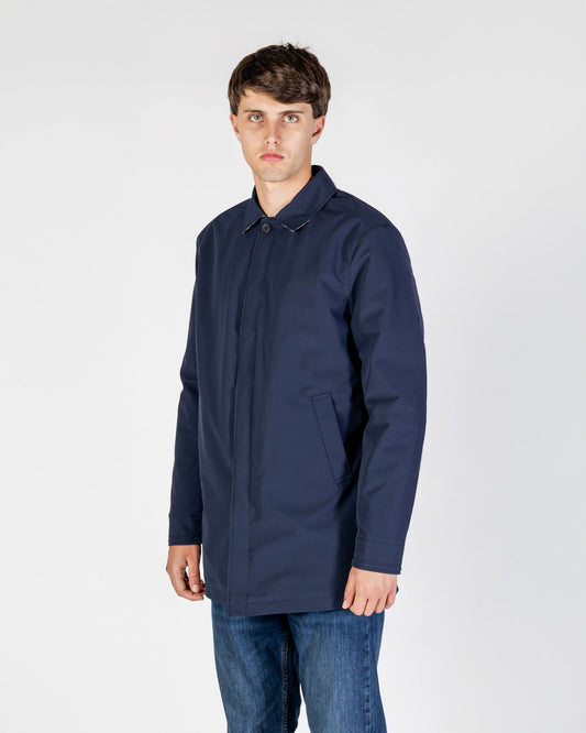 Softshell Trench blu navy