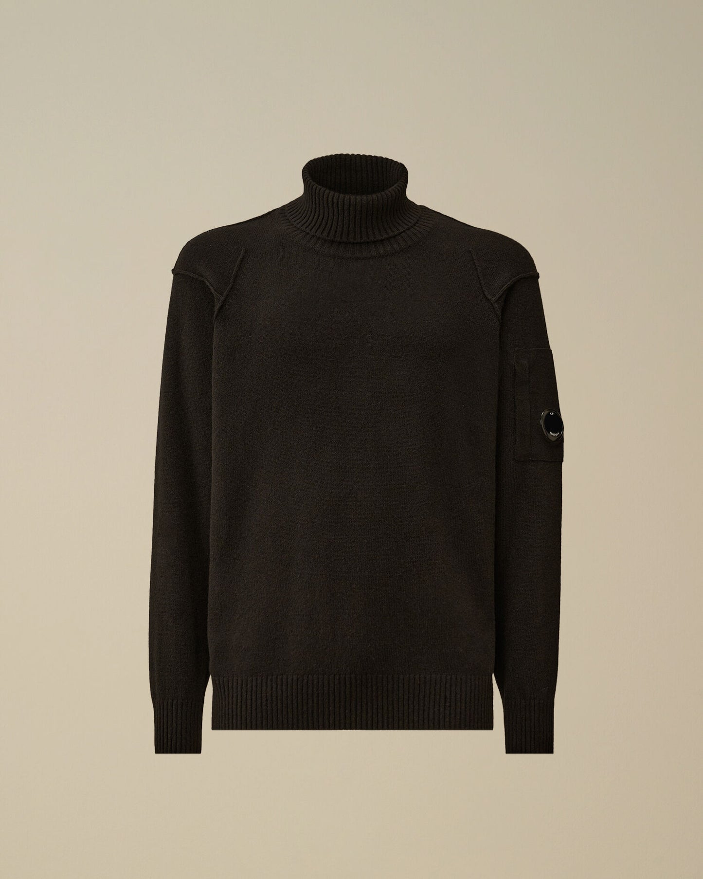 Lambswool Turtleneck grs sweater nero