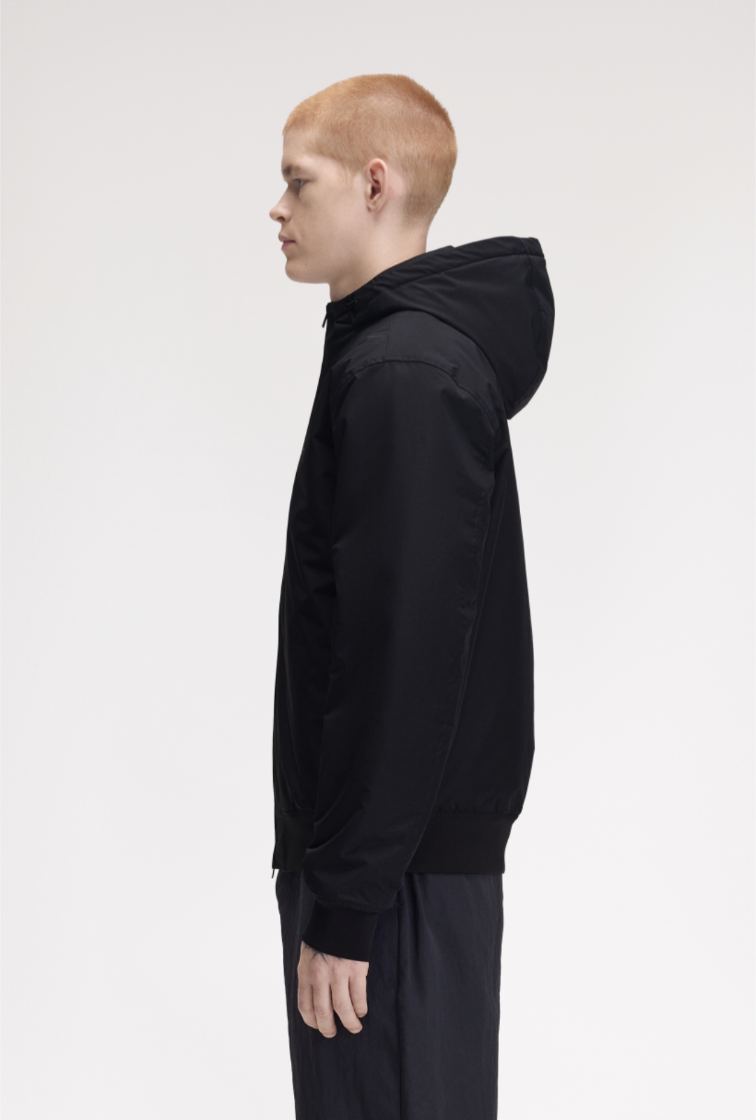 Hooded Bentham jacket nera