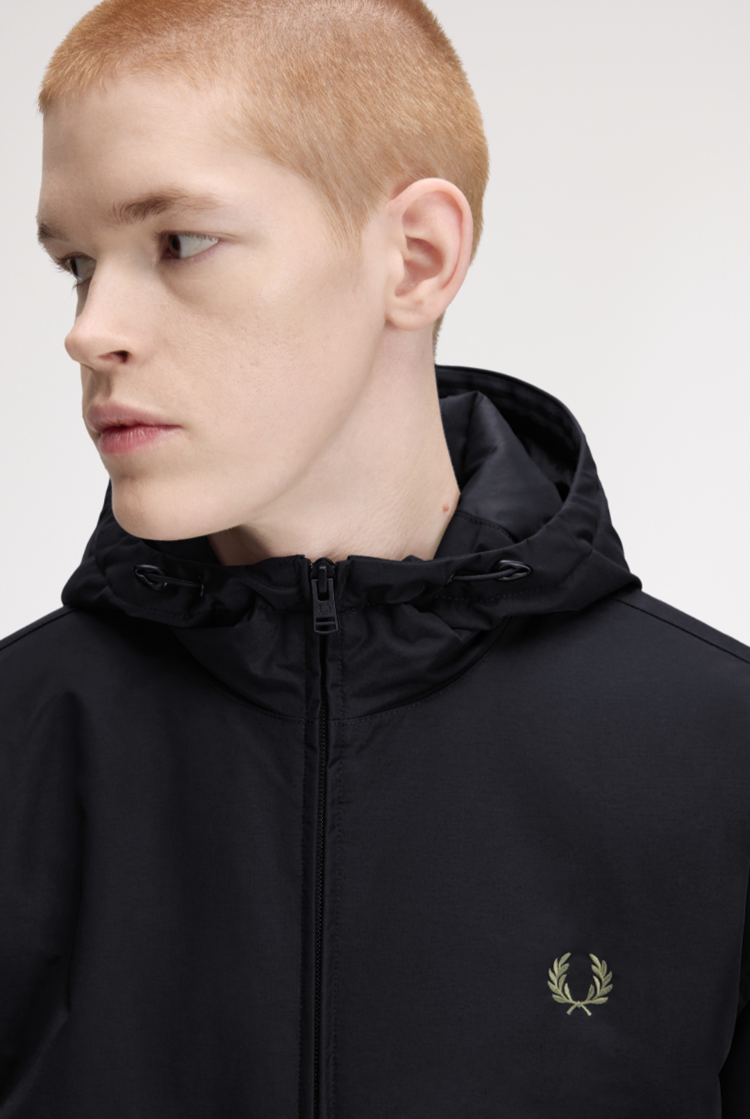 Hooded Bentham jacket nera