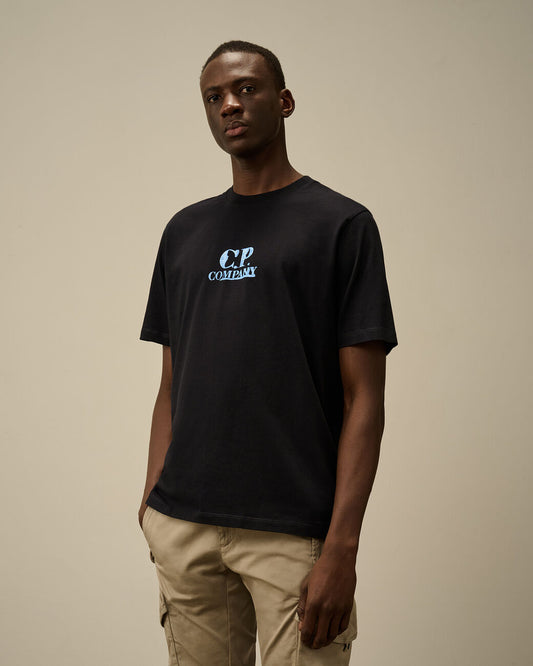 30/1 Jersey Graphic Logo T-Shirt Total eclypse