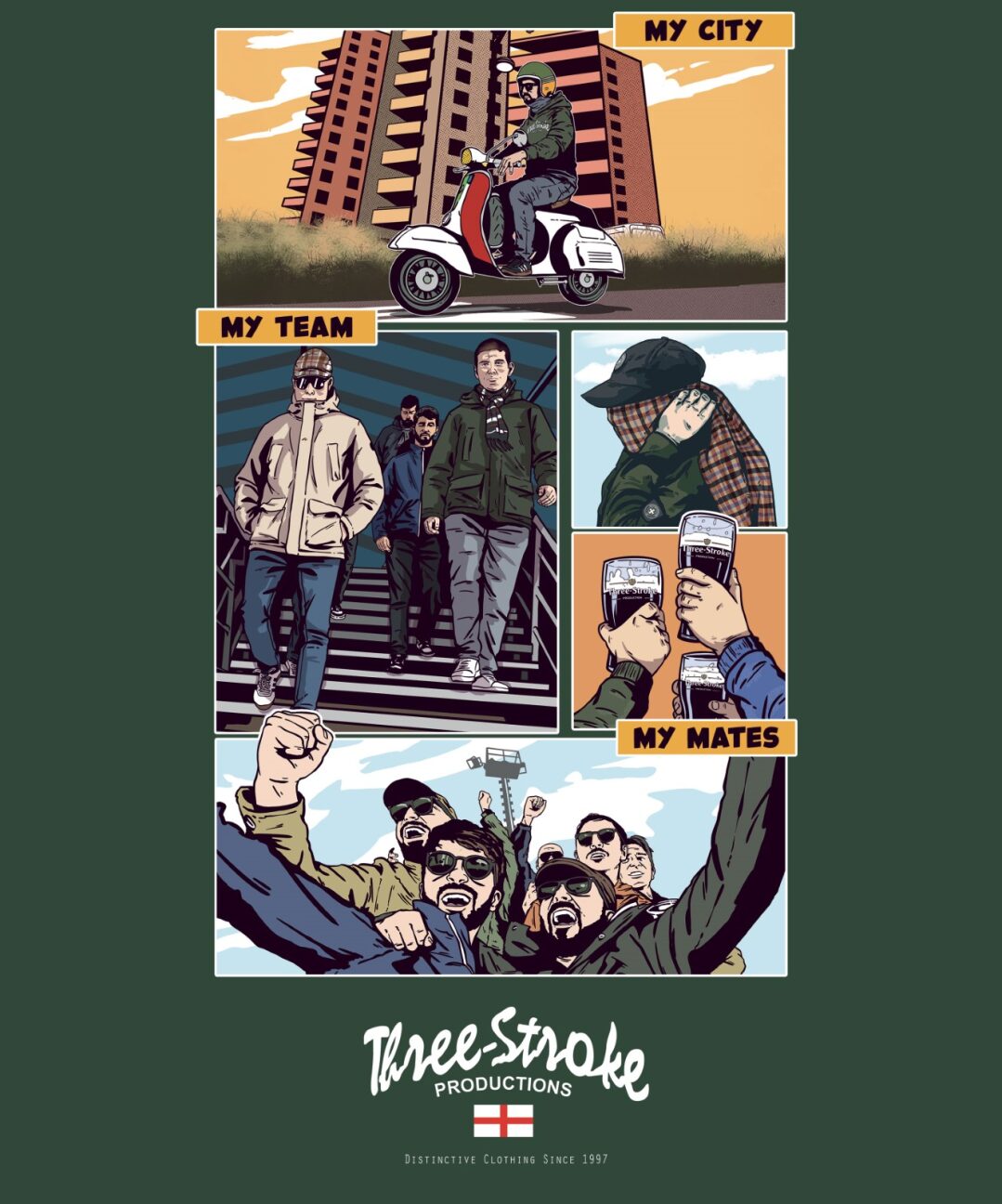 T-shirt my city forest