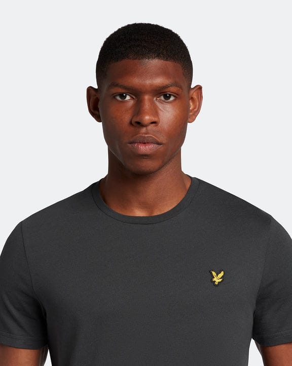 Plain T-shirt gunmetal