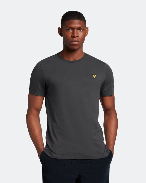 Plain T-shirt gunmetal