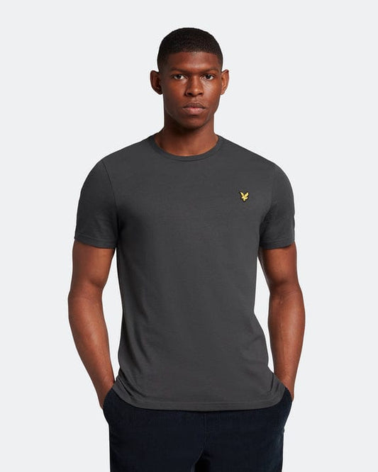 Plain T-shirt gunmetal