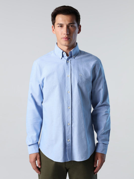 camicia celeste
