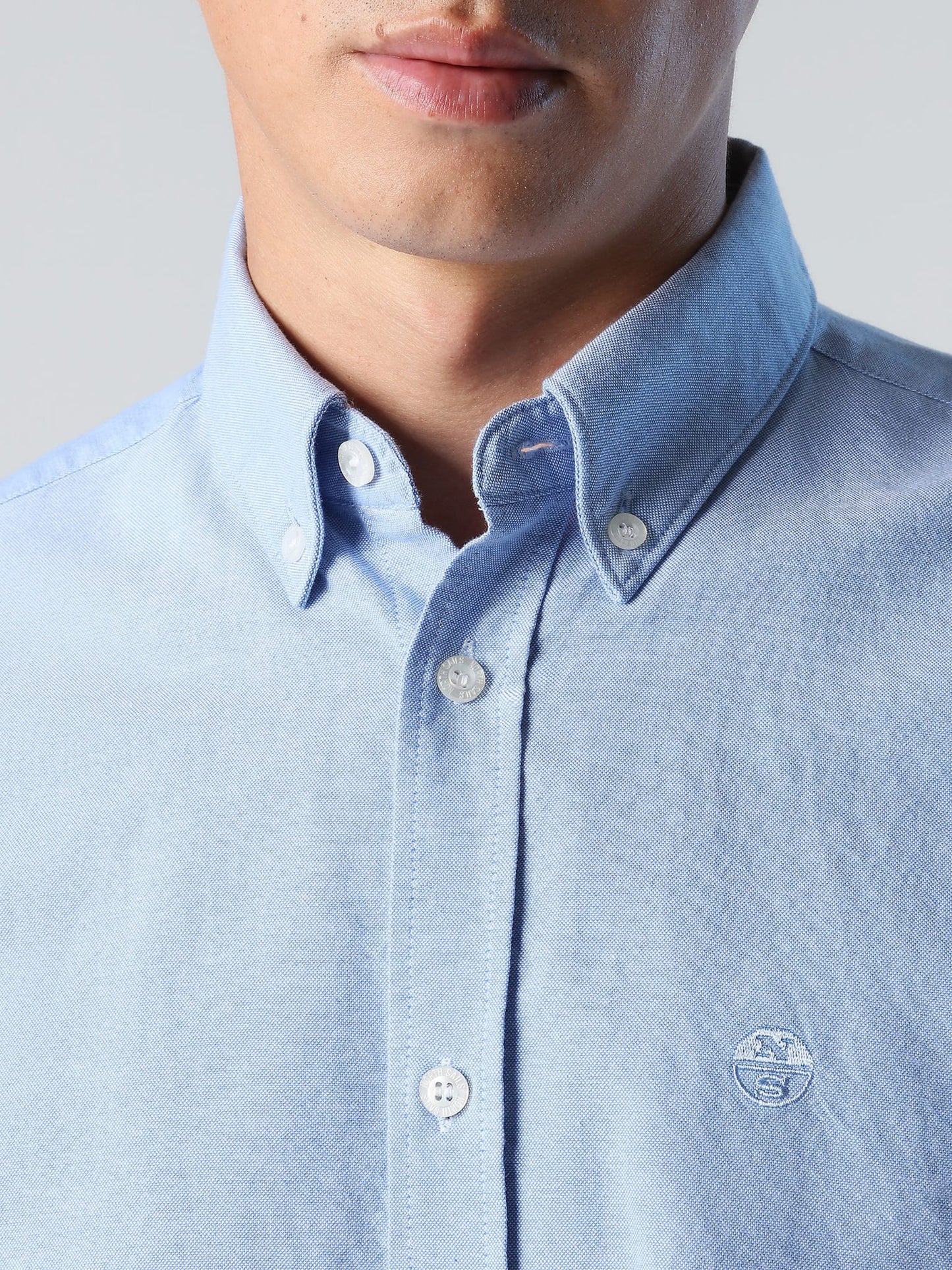 camicia celeste