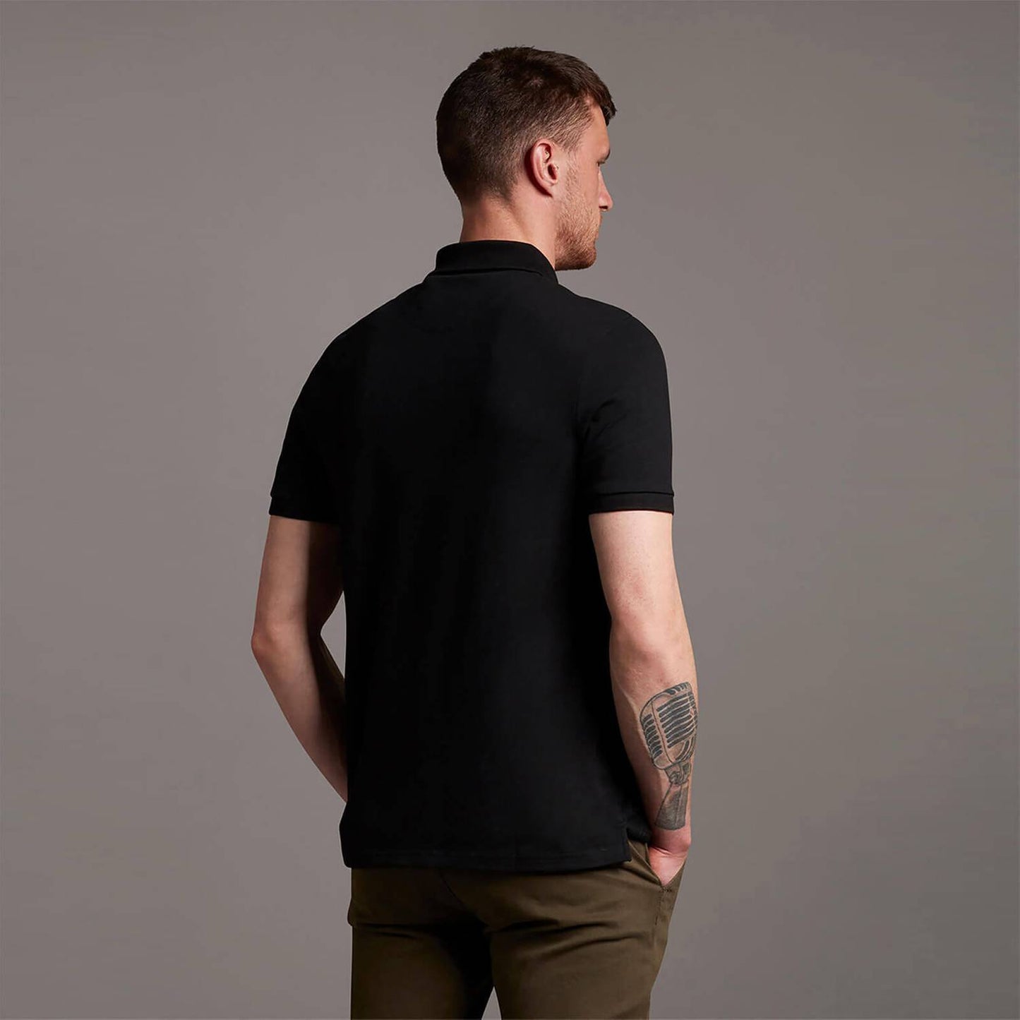 Plain Polo nera