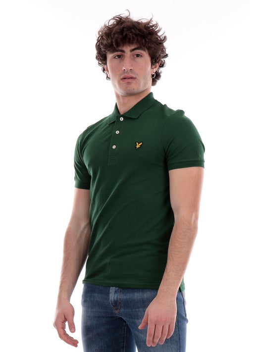 Plain Polo dark green