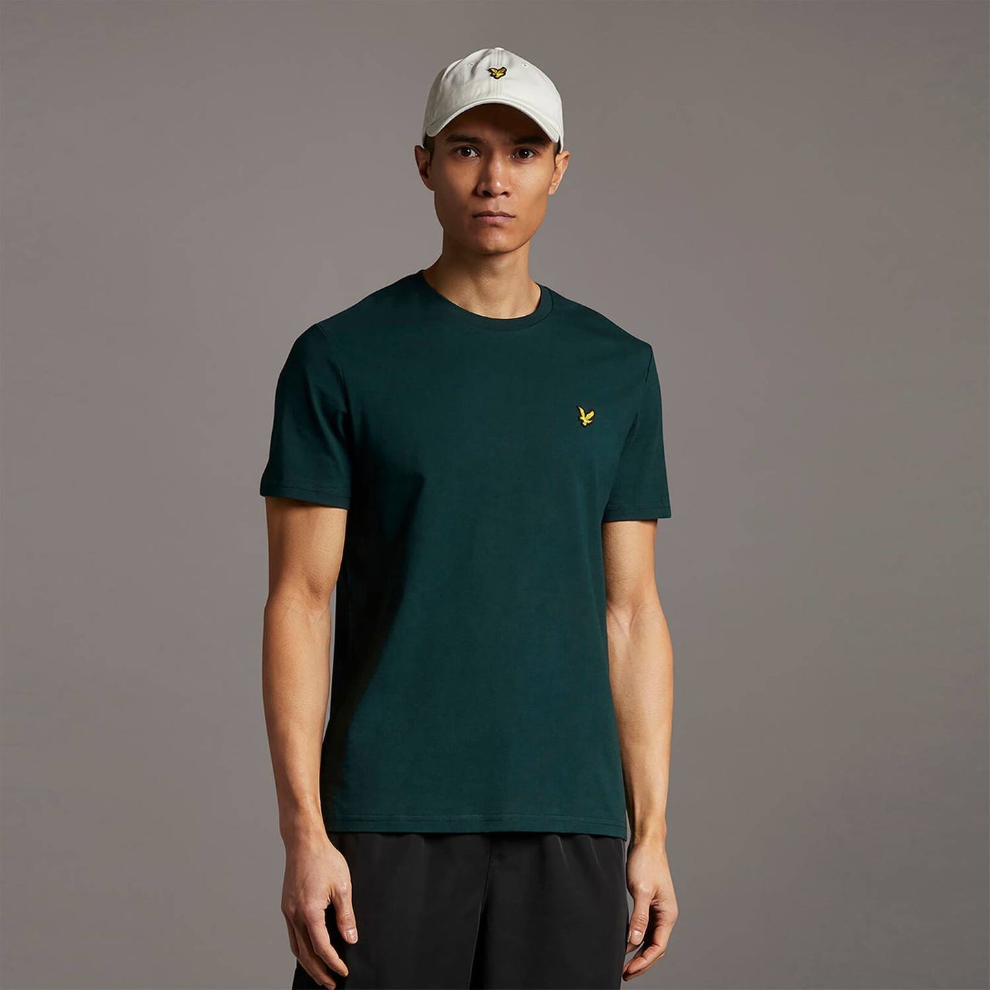 Plain T-shirt dark green